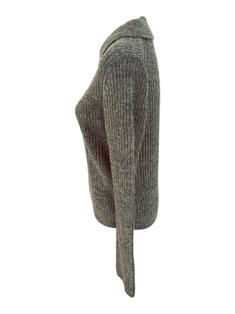 Rag & Bone Madix Wool & Alpaca Blend Sweater Polo Grey Size M - Picture 4 of 12